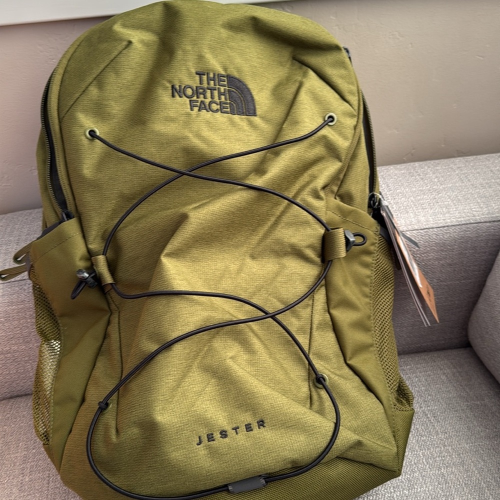 The North Face Jester Backpack in Olive Green - Picture 9 of 9